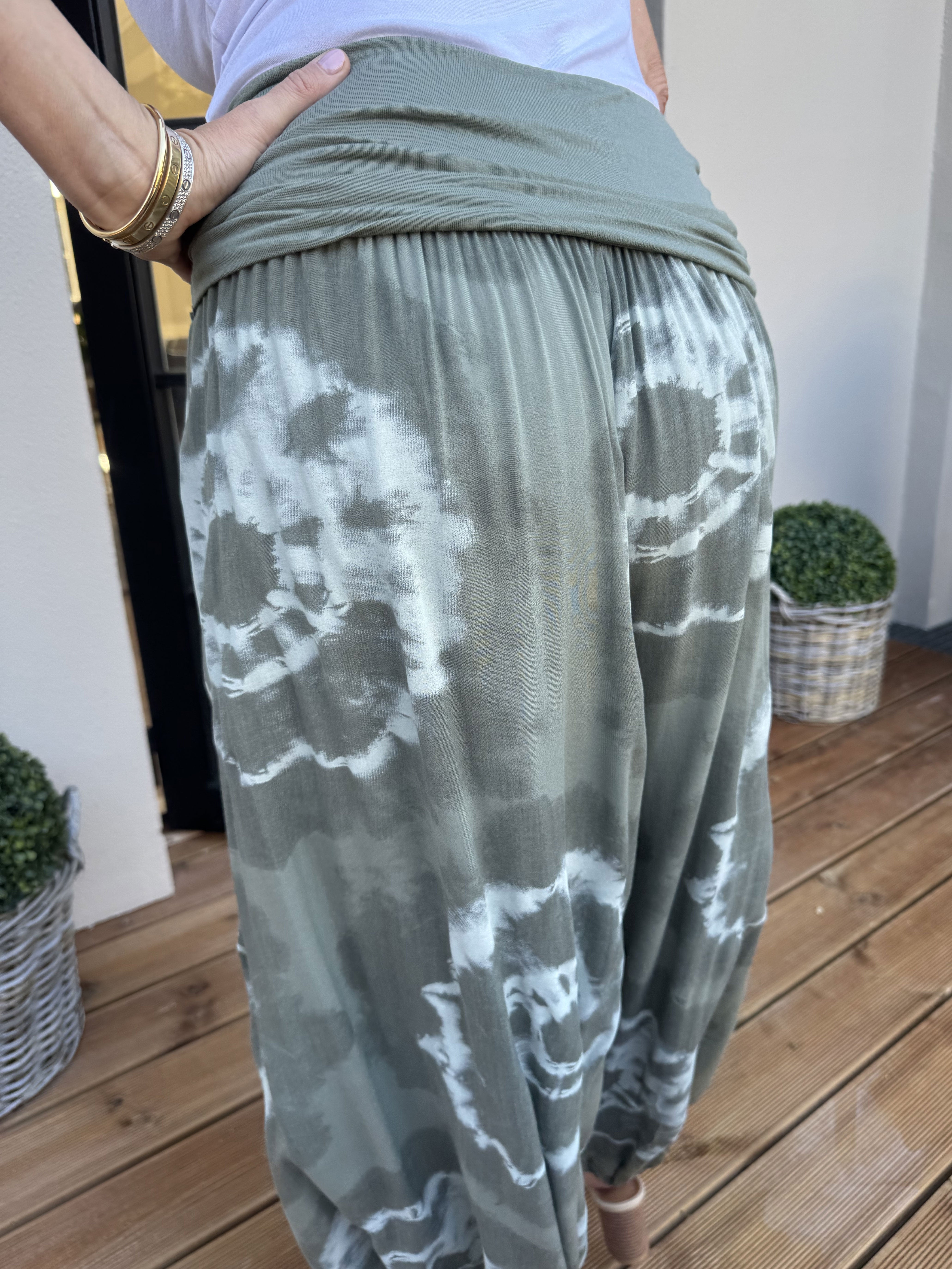 Drew Batik - Boheme bukser i let viskose